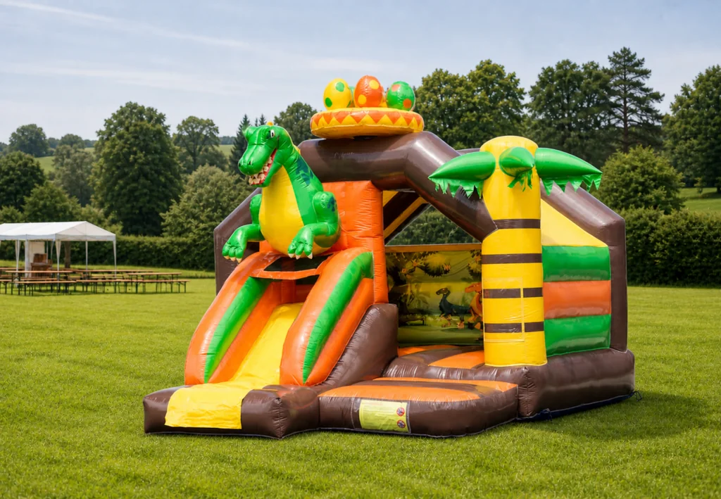 Dino-Hüpfburg von Jump4Fun – Produktansicht