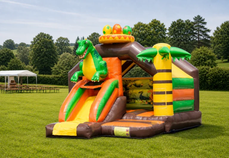 Dino-Hüpfburg von Jump4Fun – Produktansicht