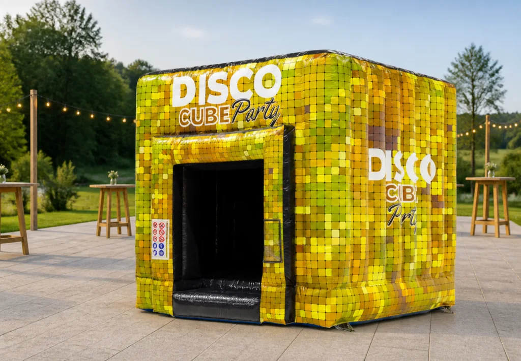 Disco-Hüpfburg von Jump4Fun – Produktansicht