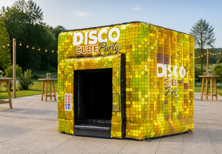 Disco-Hüpfburg von Jump4Fun – Produktansicht