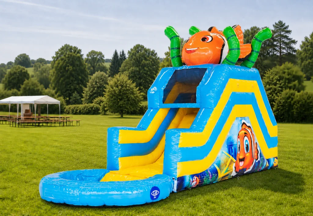 Nemo-Wasserrutsche von Jump4Fun – Produktansicht