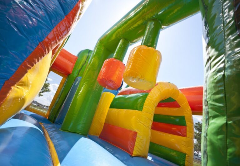 Cowboy-Hüpfburg von Jump4Fun – Produktansicht innen