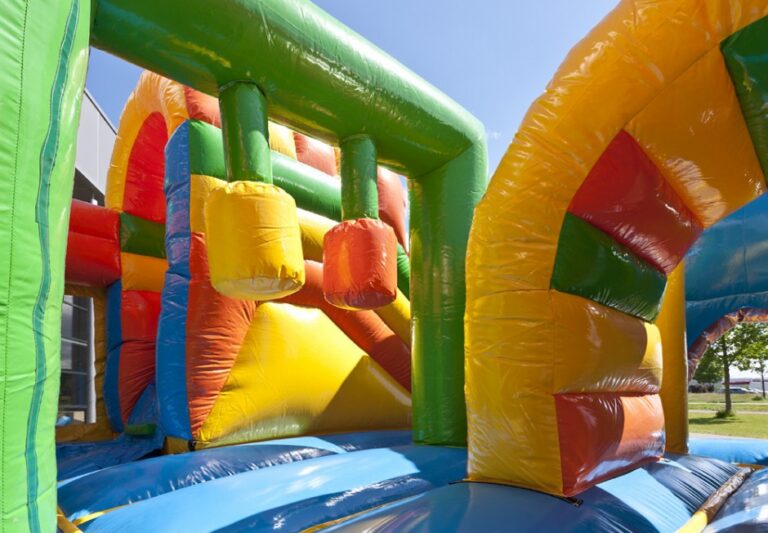 Cowboy-Hüpfburg von Jump4Fun – Produktansicht innen
