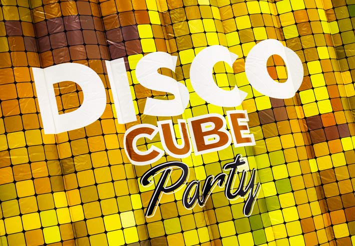 Disco-Hüpfburg von Jump4Fun – Produktansicht Detail
