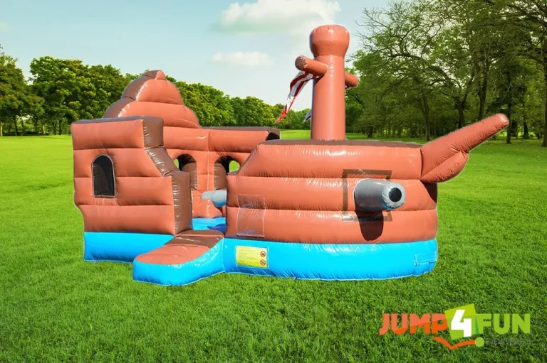 Piratenschiff-Hüpfburg von Jump4Fun – Produktansicht