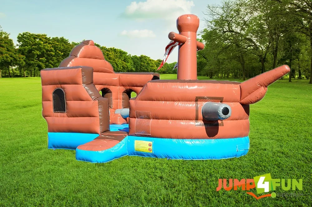 Piratenschiff-Hüpfburg von Jump4Fun – Produktansicht
